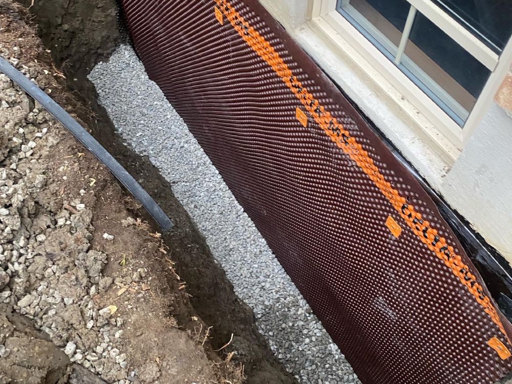 Exterior basement Waterproofing 