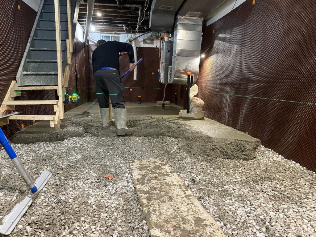 Basement Lowering in Barrie